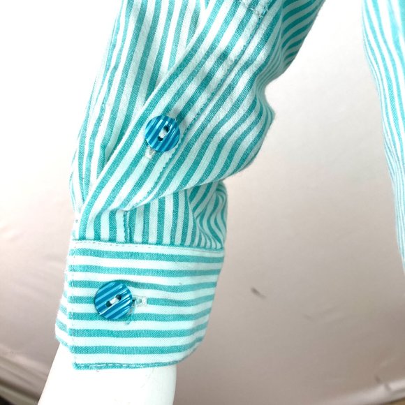 Au Jour Le Jour Striped Button Shirt - Picture 6 of 9